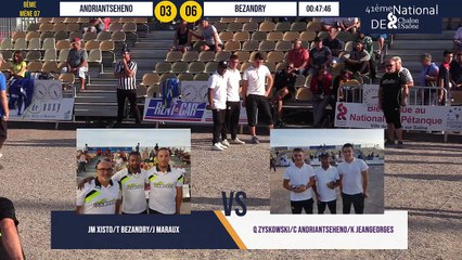 Huitième disputé XISTO vs ANDRIANTSEHENO : National de Chalon-sur-Saône 2019