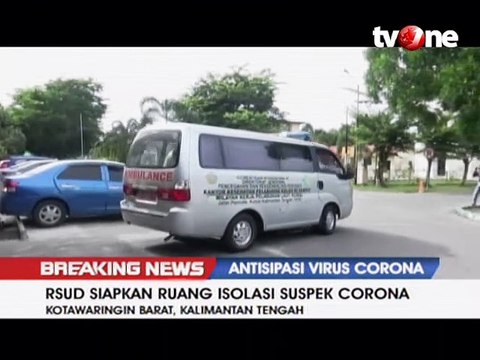 Breaking News: Rumah Sakit Siapkan Ruang Isolasi Corona