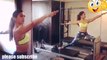 Pooja hegde hot gym workout 202