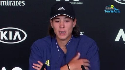 Open d'Australie 2020 - Garbine Muguruza : "I had to play better"