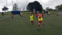 Plateau U8/FC Rosendael U9 des rencontres équilibrés