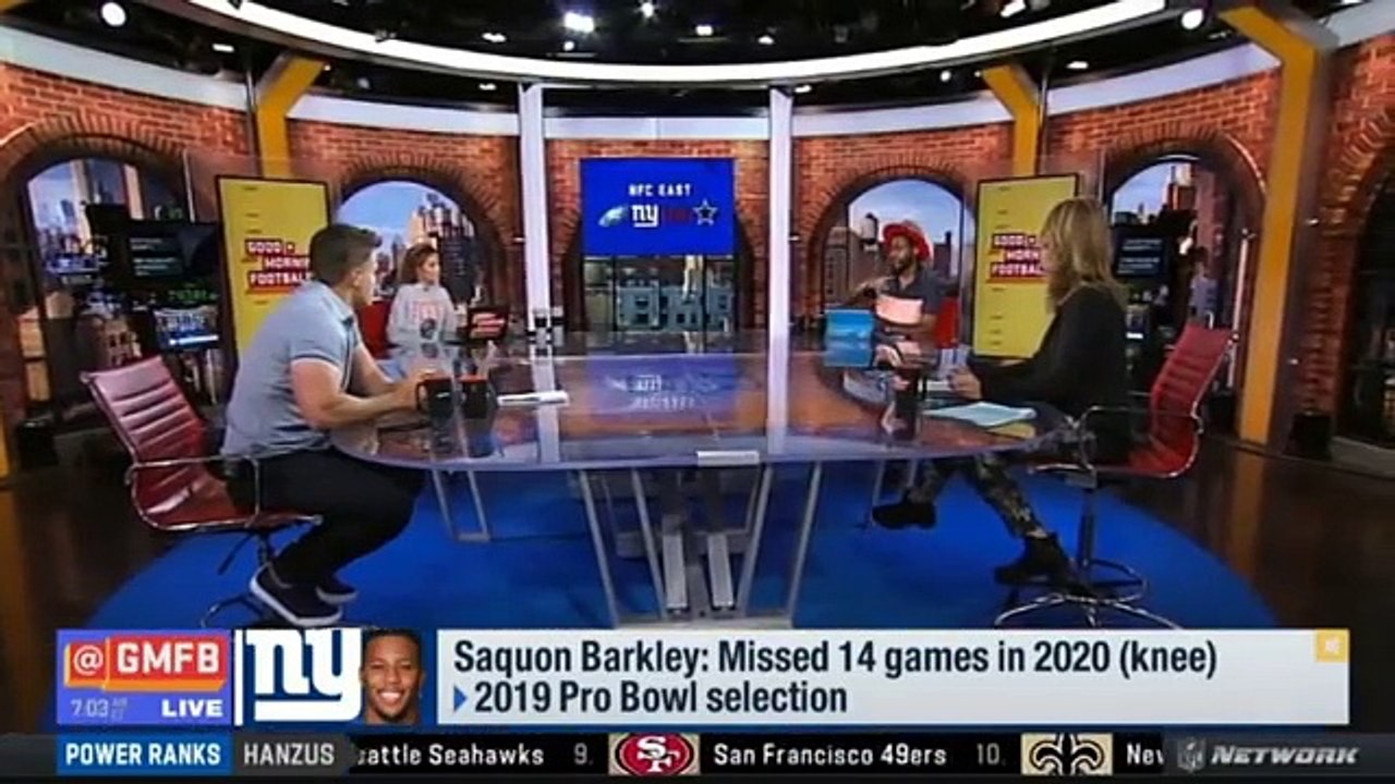 Good Morning Football | Nate Burleson On What'S Biggest Question In Nfc East: Giants Can Win Title