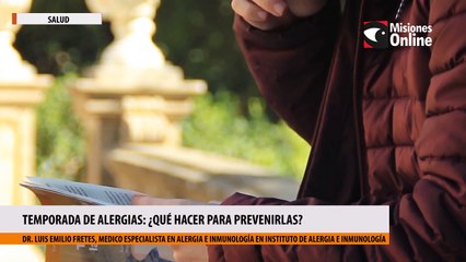 Temporada de alergias: ¿qué hacer para prevenirlas?