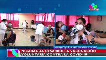 Nicaragua continúa vacunación voluntaria contra la Covid-19 en el Hospital Bertha Calderón
