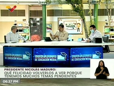 Pdte. Maduro: Hemos elaborado guías pedagógicas para la formación a distancia en tiempos de pandemia
