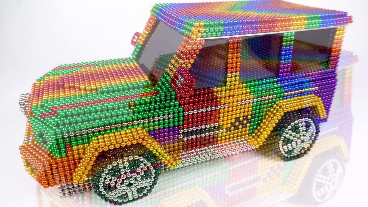 DIY CAR  How to make Mercedes G63 AMG Super Car from Magnetic balls