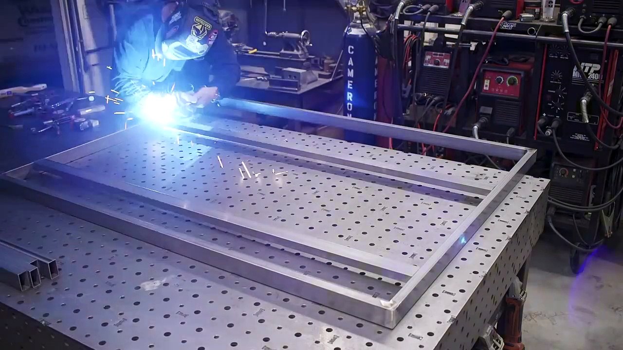 Metal & Wood Bed Frame Build | Jimbo'S Garage