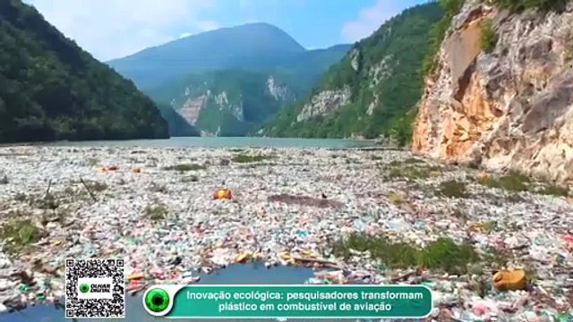 Inovação ecológica- pesquisadores transformam plástico em combustível de aviação