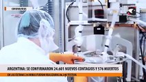 Coronavirus en Argentina informaron 24.601 nuevos casos y 576 fallecidos