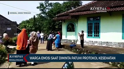 Warga Emosi Saat Diminta Patuhi Protokol Kesehatan