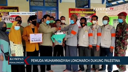 Kader Muhammadiyah Long March Dukung Palestina
