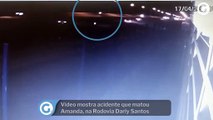 Vídeo mostra acidente que matou Amanda, na Rodovia Darly Santos