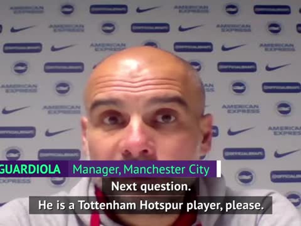 Guardiola shuts down journalist's question on signing Harry Kane