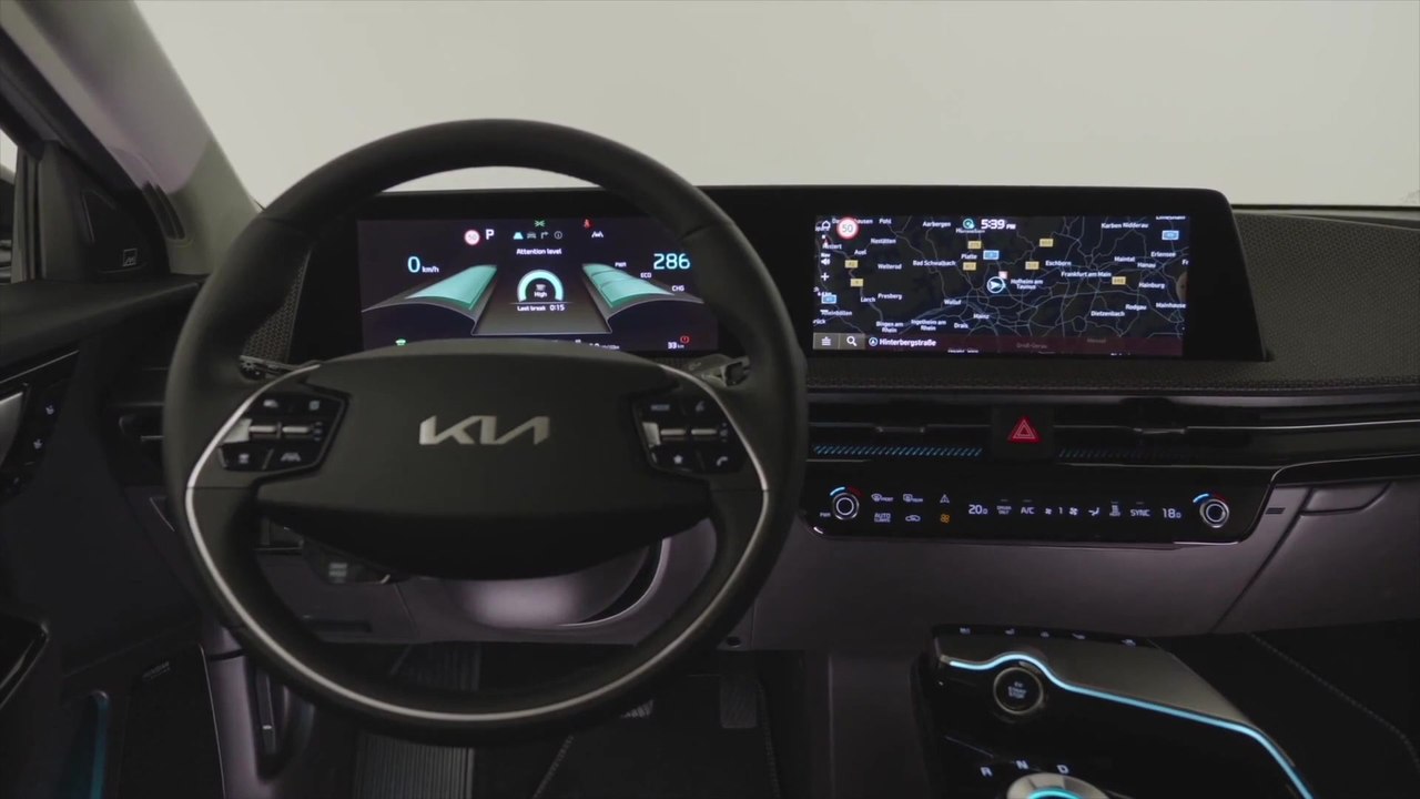 Intuitives Nutzererlebnis im Hightech-Cockpit des Kia EV6