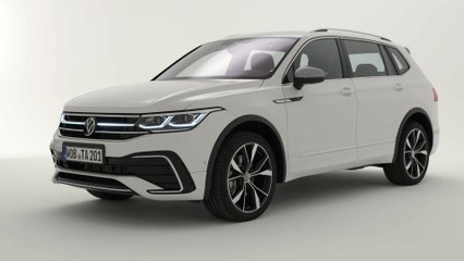 The new Volkswagen Tiguan Allspace Design in White