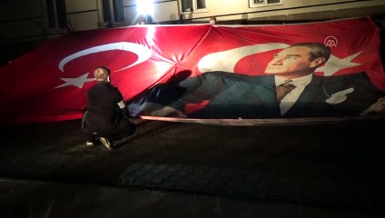 MUŞ - Öğrenci yurdunda '19.05.1919' koreografisi