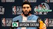 Jayson Tatum Postgame Interview  | Celtics vs Wizards