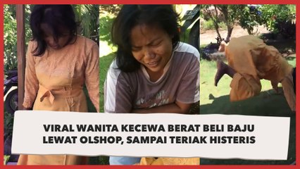 Viral Wanita Kecewa Berat Beli Baju Lewat Olshop, Sampai Teriak Histeris