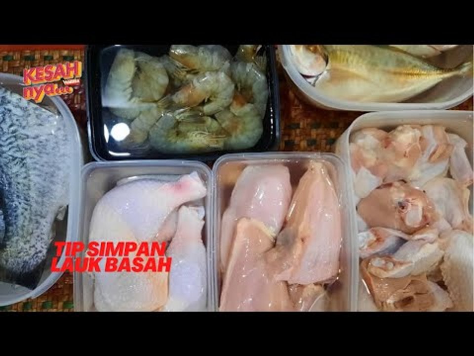 Tip Simpan Lauk Basah
