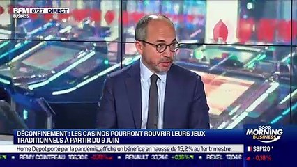 Fabrice Paire (Partouche) : Le groupe de casinos rouvre ses 39 établissements aujourd'hui - 19/05