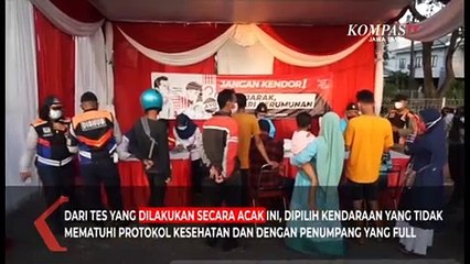 Tes Swab di Suramadu 1 Pemudik Positif Covid