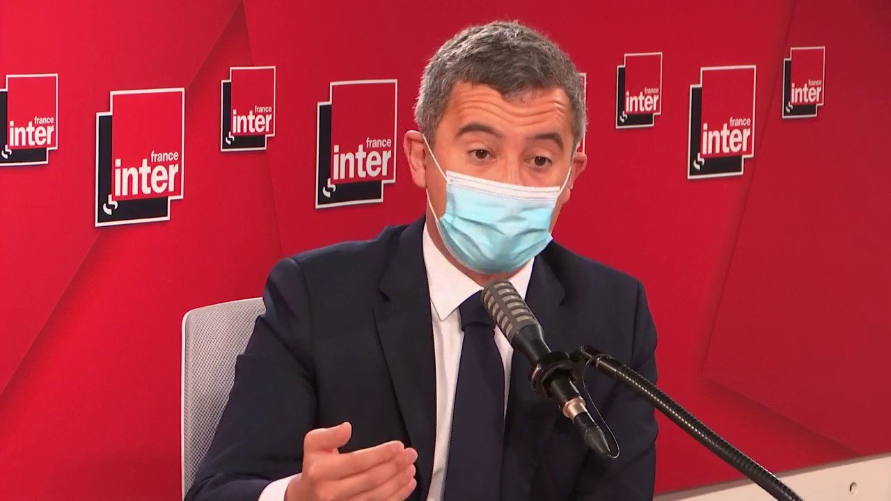 "Nous constatons moins d'atteintes aux biens, et dans le même temps, une augmentation forte des atteintes aux personnes" (Gérald Darmanin)