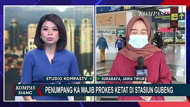 Pengetatan Mudik, 31 KA Jarak Jauh Dioperasikan di Stasiun Gubeng