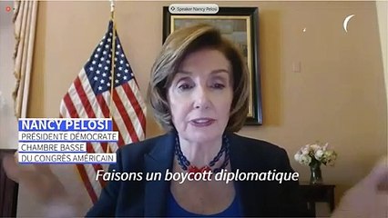 Nancy Pelosi appelle à un "boycott diplomatique" des JO d'hiver de Pékin