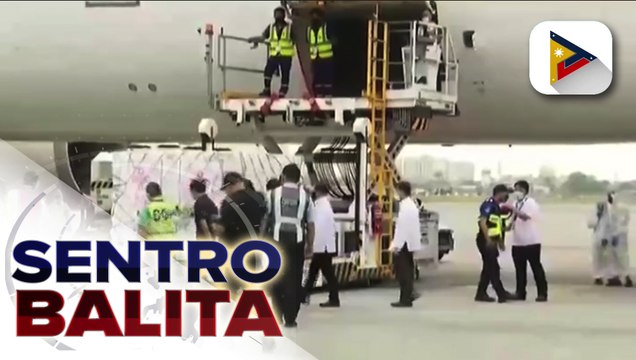 500-K doses ng biniling COVID-19 vaccines sa Sinovac, dadating bukas; Palasyo, tiniyak na mananatiling libre ang mga COVID-19 vaccine