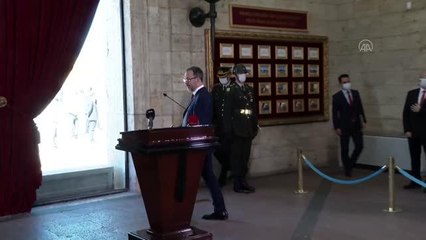 Anıtkabir'de 19 Mayıs töreni düzenlendi (1)