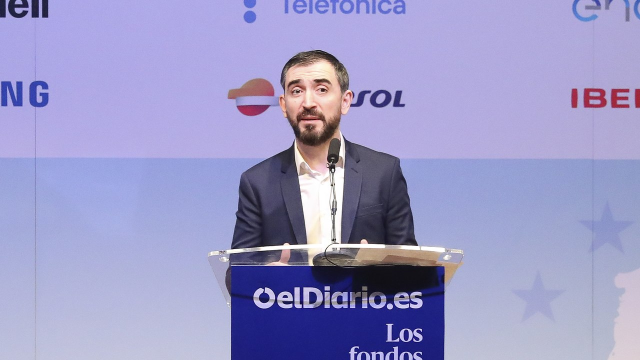 Ignacio Escolar inaugura 'Así va a cambiar España', la jornada sobre los fondos europeos de recuperación de elDiario.es