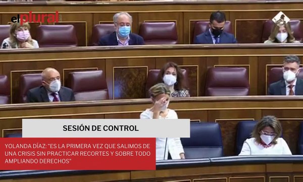 Yolanda Díaz: Es la primera vez que salimos de la crisis sin practicar recortes y sobre todo ampliando derechos sociales
