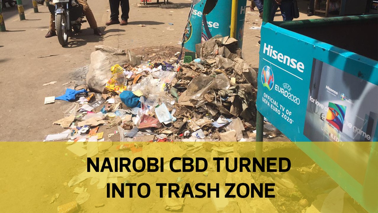 Nairobi CBD turned into trash zone video Dailymotion