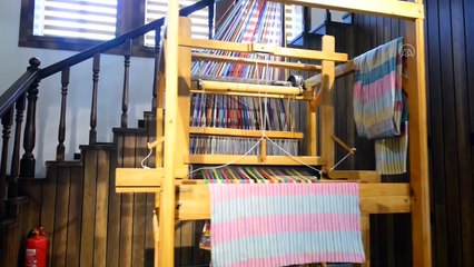 MALATYA - Yün ve pamuğun kumaşa dönüşmesinin tarihi serüveni tekstil müzesinde