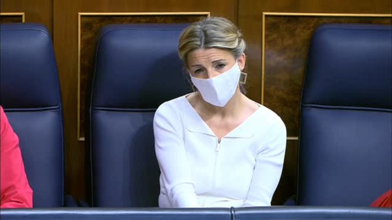 Yolanda Díaz al PP: "Es la primera vez que salimos de una crisis sin practicar recortes"