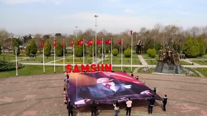 Üniversite öğrencisinin yazdığı "19 Mayıs Gençlik Marşı"na gençler klip çekti