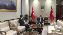 Cumhurbaşkanı Yardımcısı Oktay, Çin Halk Cumhuriyeti Ankara Büyükelçisi ile görüştü