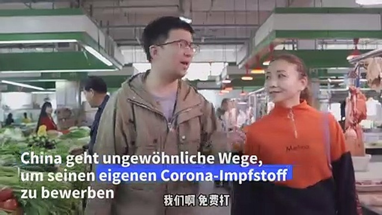 China wirbt mit 'Impf-Rap' für eigenes Corona-Vakzin