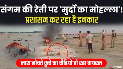 Covid-19: प्रयागराज में शवों से पटा पड़ा है गंगा का किनारा, साफ मुकर गए आईजी