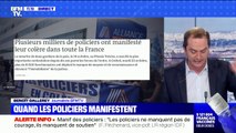 Les images des précédentes manifestations des policiers en France