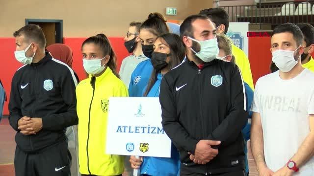 SPOR Filistin Tekvando Milli Takımı, olimpiyatlara Sancaktepe'de hazırlanıyor