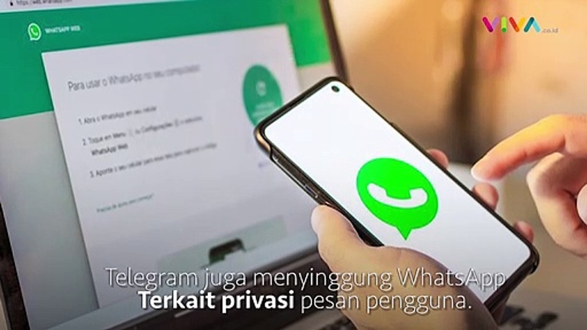 ⁣Telegram Sebut WhatsApp Sampah