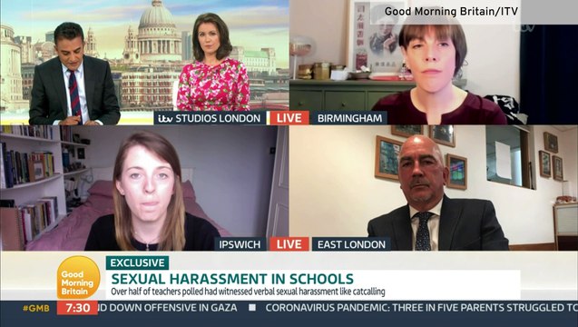GMB survey reveals shocking statistics of sexual harassment by pupils in schools