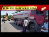Spirit-Laden Tanker Overturns In Ganjam, 2 Injured