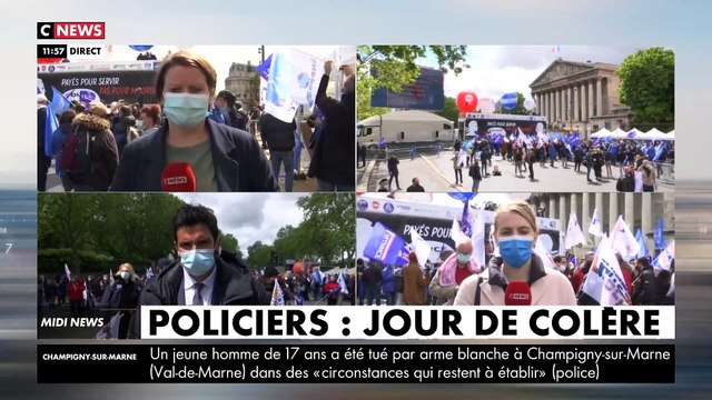 Manifestation des policiers : Gérald Darmanin a annoncé sa présence et Eric Dupond-Moretti affirme qu'il pourrait passer saluer les forces de l'ordre