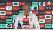 Zidane, sobre su continuidad en el Real Madrid: 