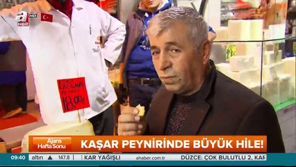 Kaşar peynirinde hile! Çıra gibi yandı!