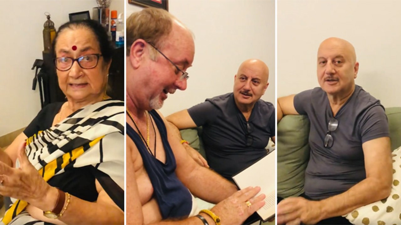 Anupam Kher And Raju Kher Bond Over A Hilarious...