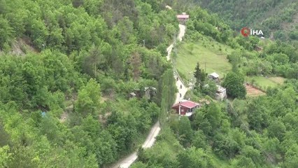 Motosikletliler Artvin'de Türkiye'nin en büyük Atatürk heykelini ziyaret etti