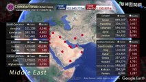 COVID-19 Coronavirus global cases / Update Time 2021/05/19 17:00 (UTC+8)